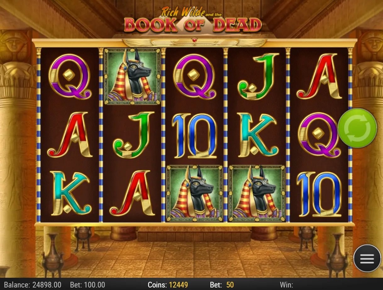 Book of Dead demo